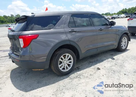 2021 Ford Police Interceptor из США, поврежденный, VIN 1FM5K8AW0MNA08587